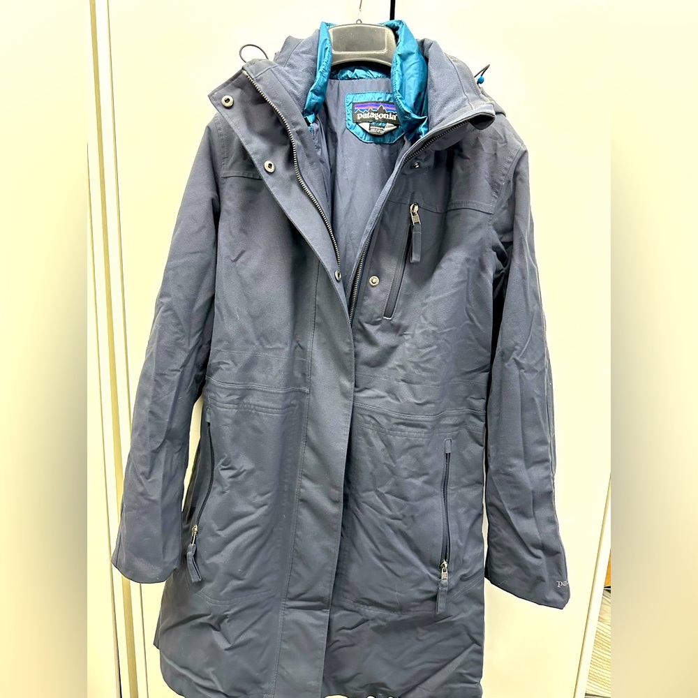 Patagonia Tres Down 3-In-1 Parka - Women's
Size XS, slate blue-grey